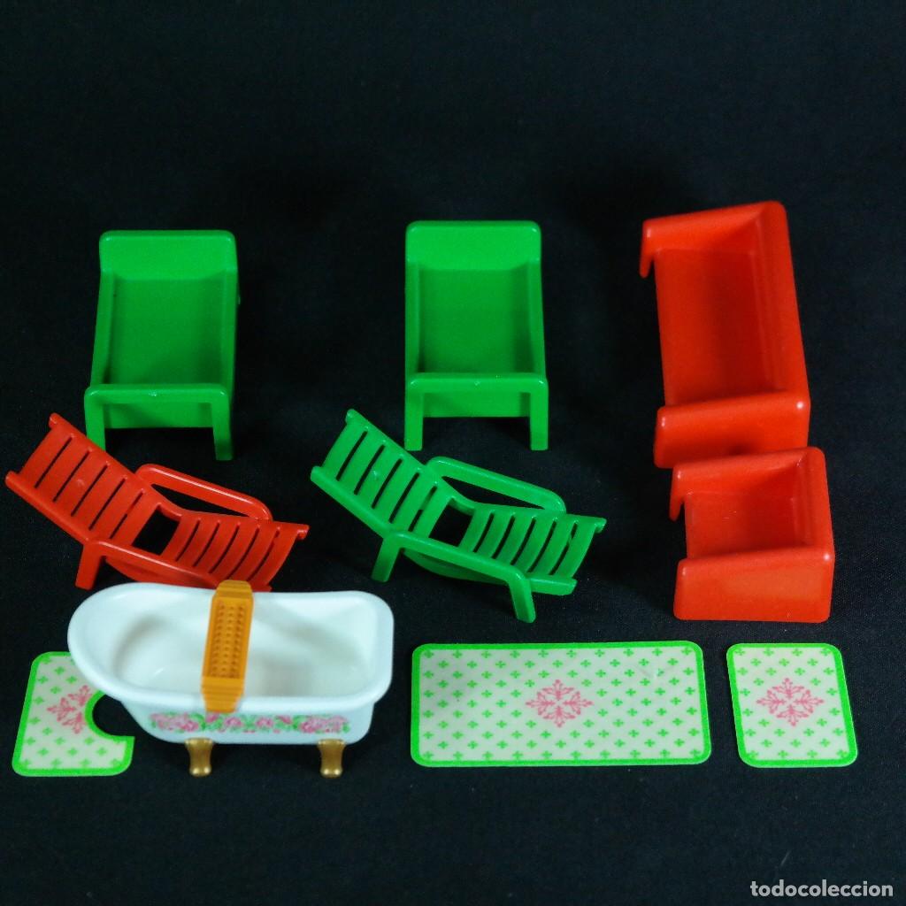 Playmobil: Playmobil muebles con ba&ntilde;era ☼