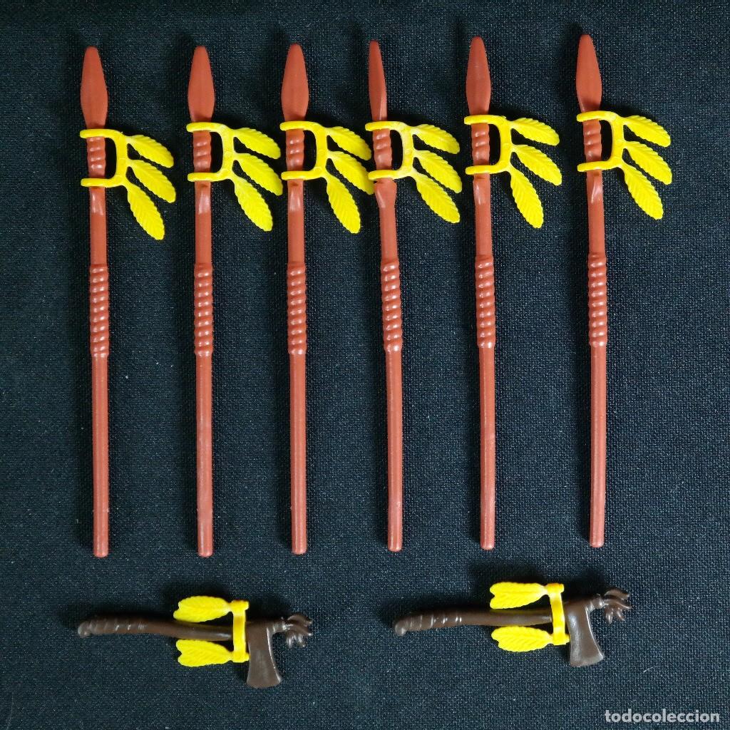 Playmobil: Playmobil lanzas indias con hachas ☼