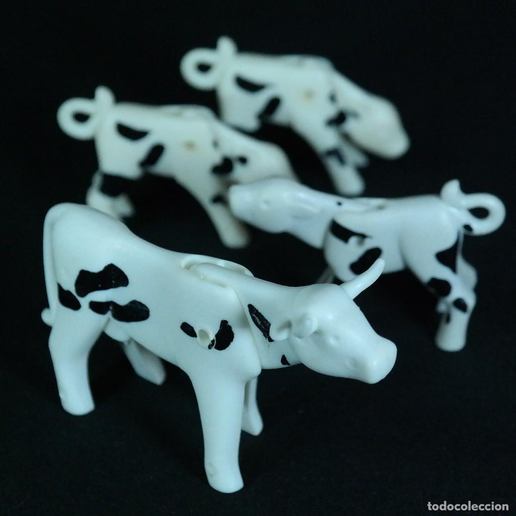 Playmobil: Playmobil vaca con 3 terneros ☼