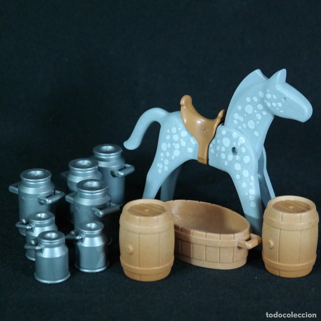 Playmobil: Playmobil caballo con accesorios de granja ☼