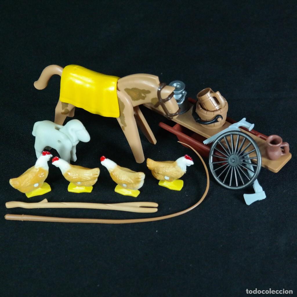 Playmobil: Playmobil caballo con accesorios y gallinas ☼