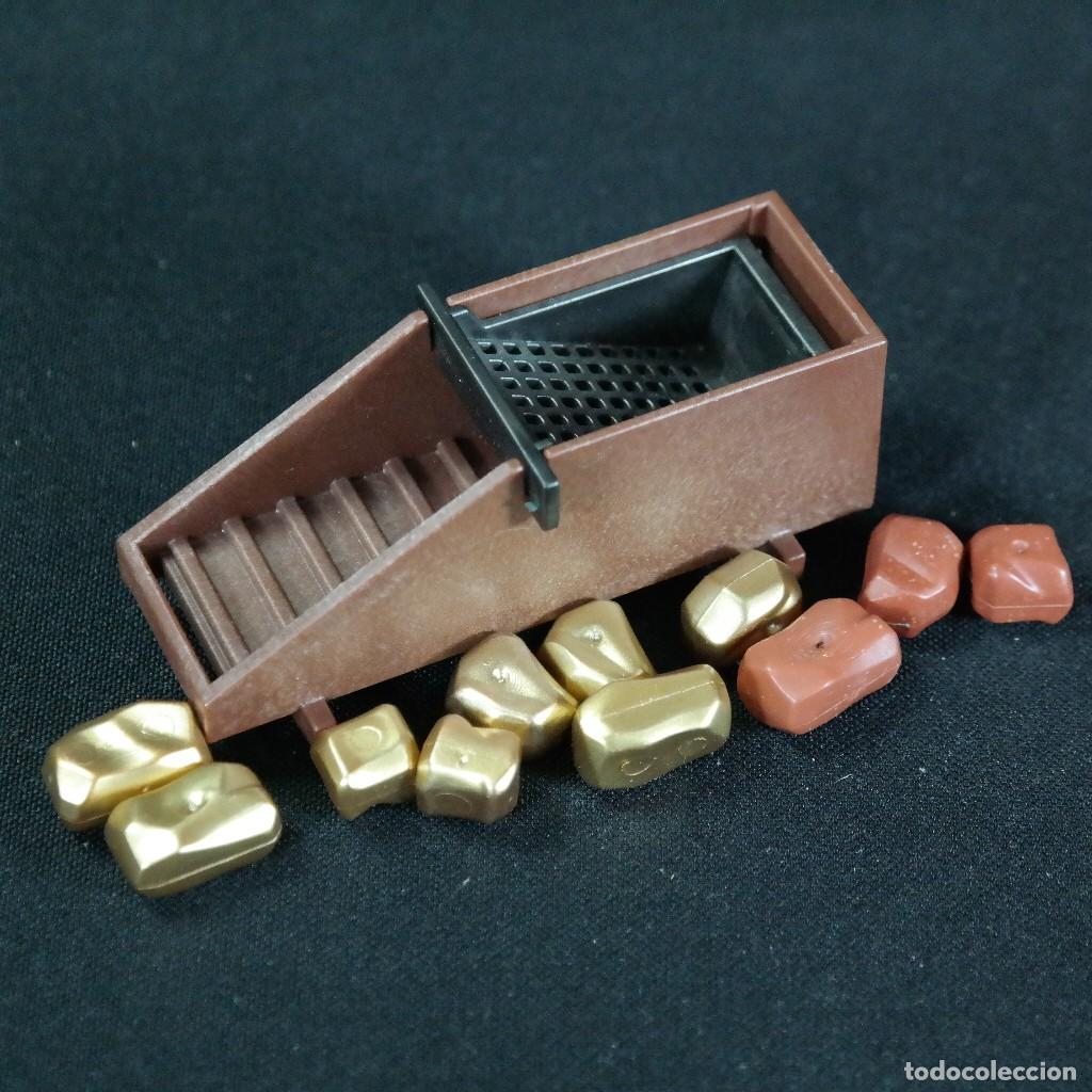Playmobil: Playmobil criba con pepitas de oro ☼