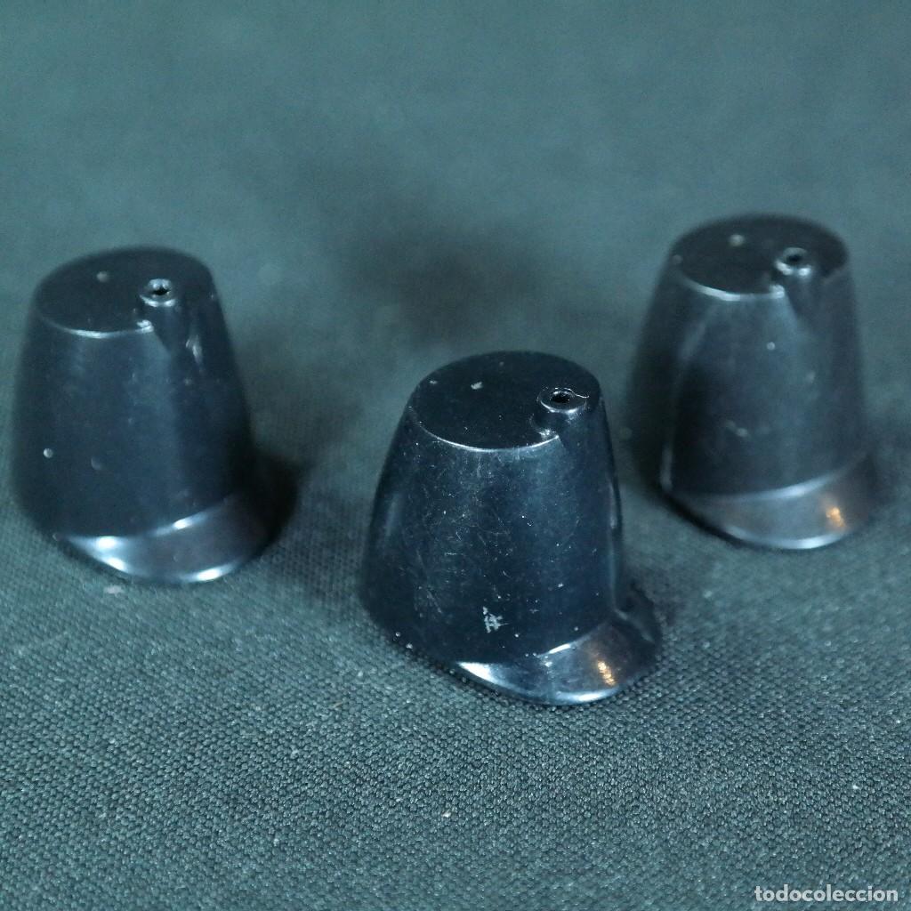 Playmobil: Playmobil 3 gorros negros altos ☼