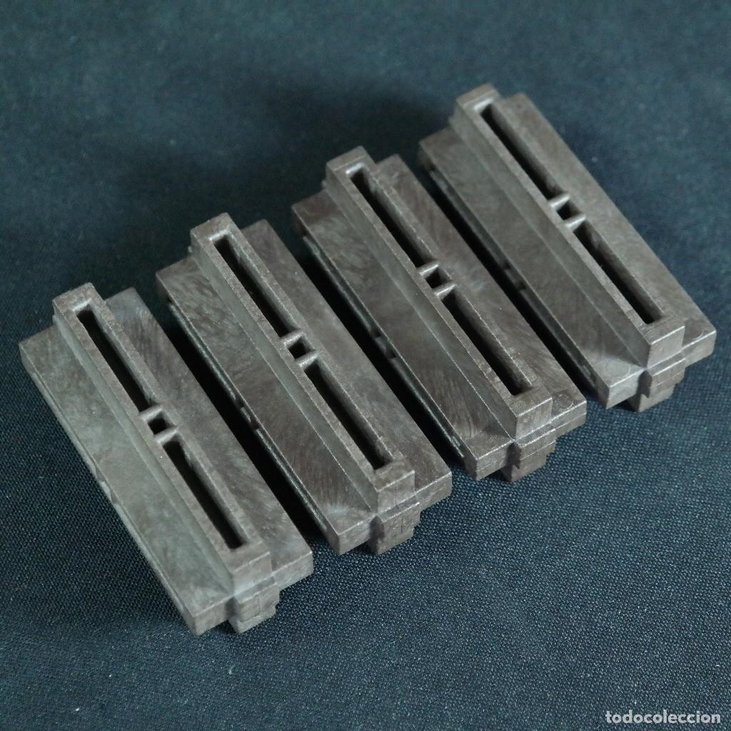 Playmobil: Playmobil 4 conectores plataforma steck ☼