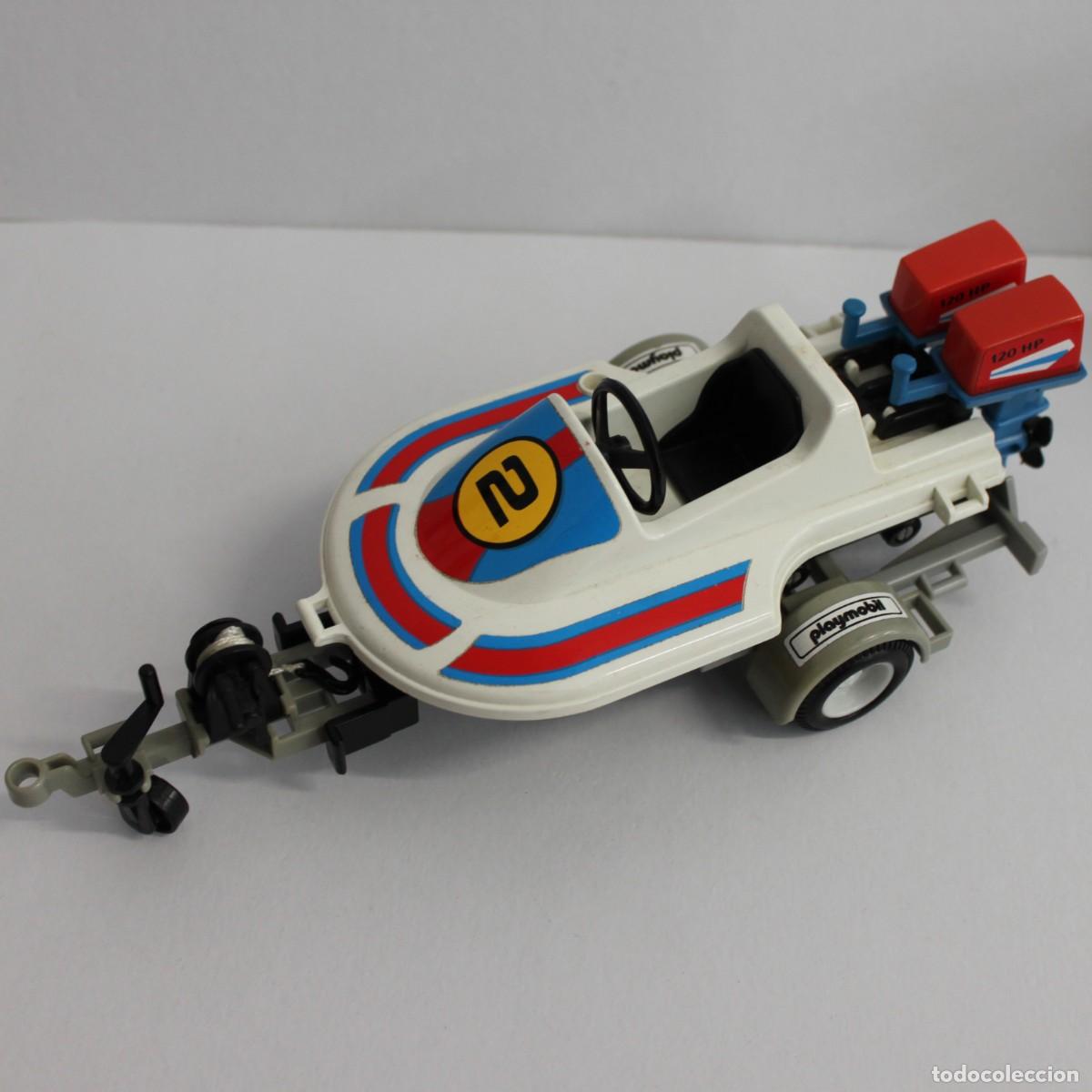 Playmobil: Playmobil ref. 3198 Lancha con remolque de la referencia