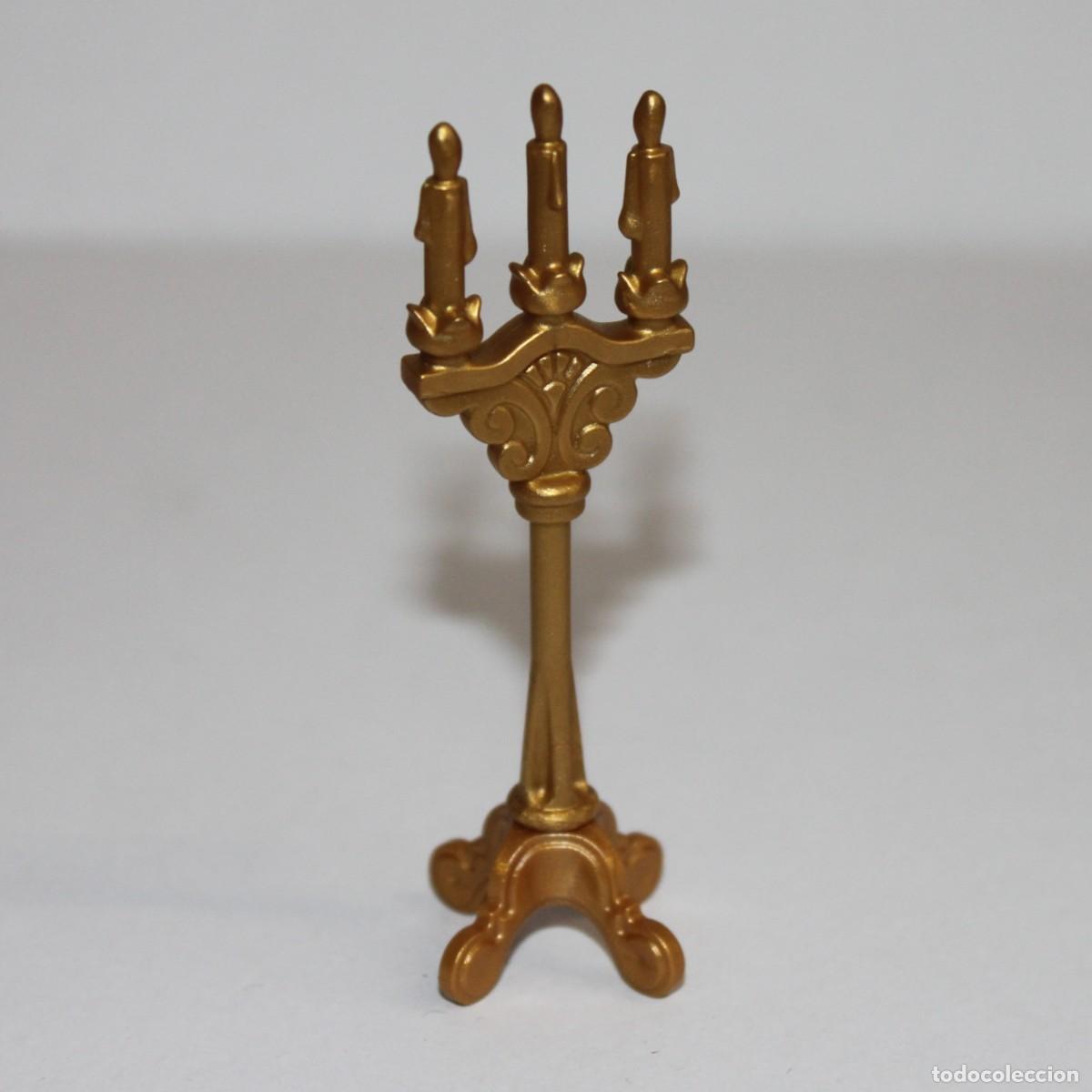 Playmobil: Playmobil Candelabro de pie dorado
