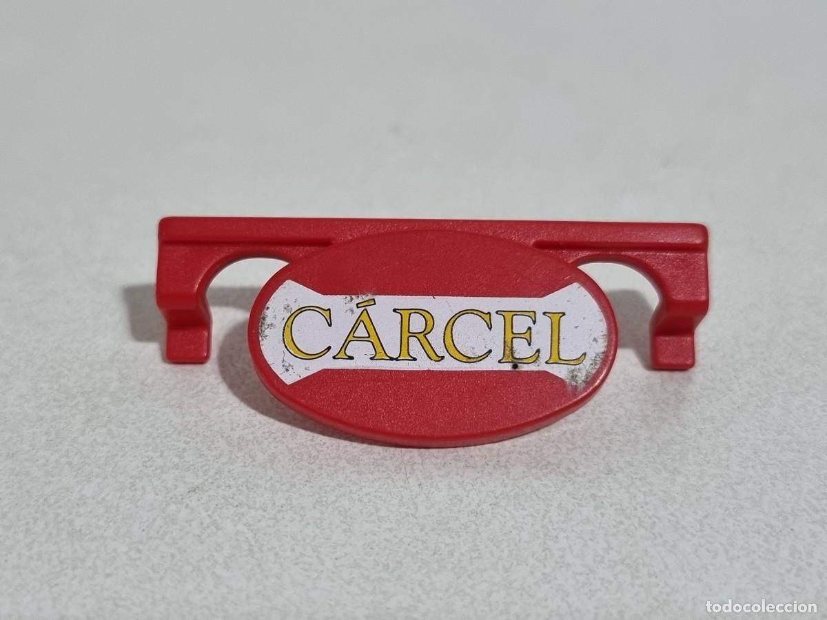 Playmobil: Playmobil 3351 3859 Letrero Cartel Carcel Prision Torre Bastion Pirata Ingles