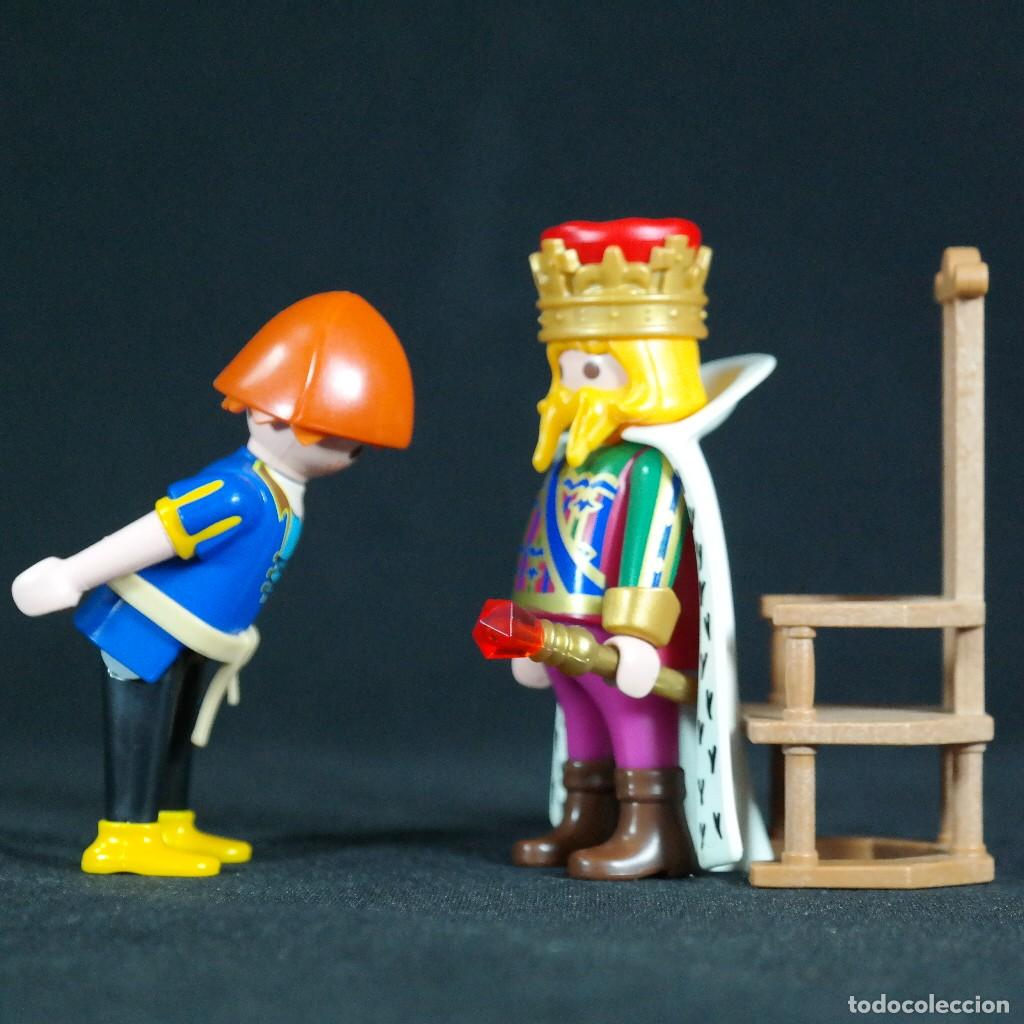 Playmobil: Playmobil rey con campesino ☼