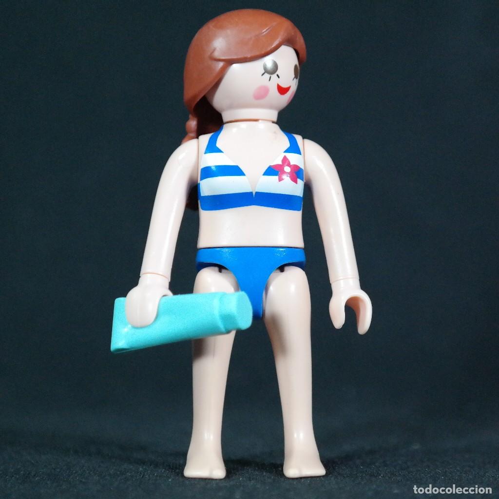 Playmobil: Playmobil mujer con crema ☼