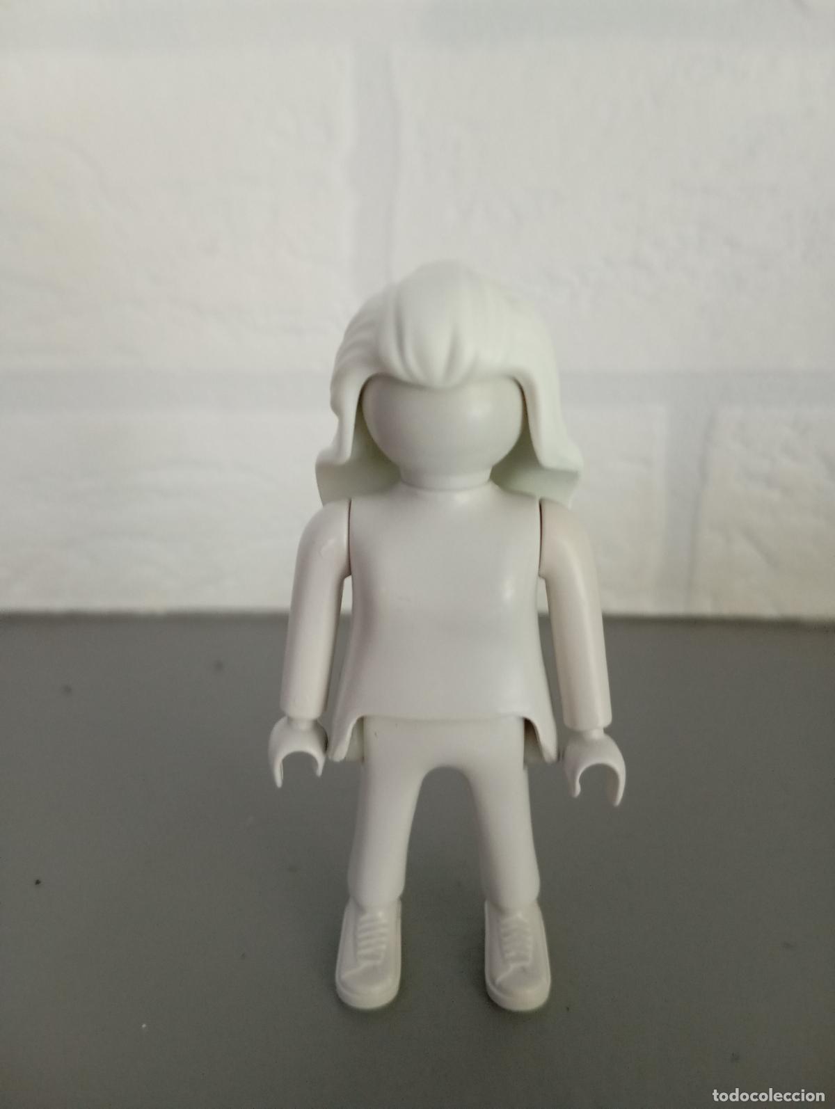 Playmobil: Playmobil Pelo blanco largo