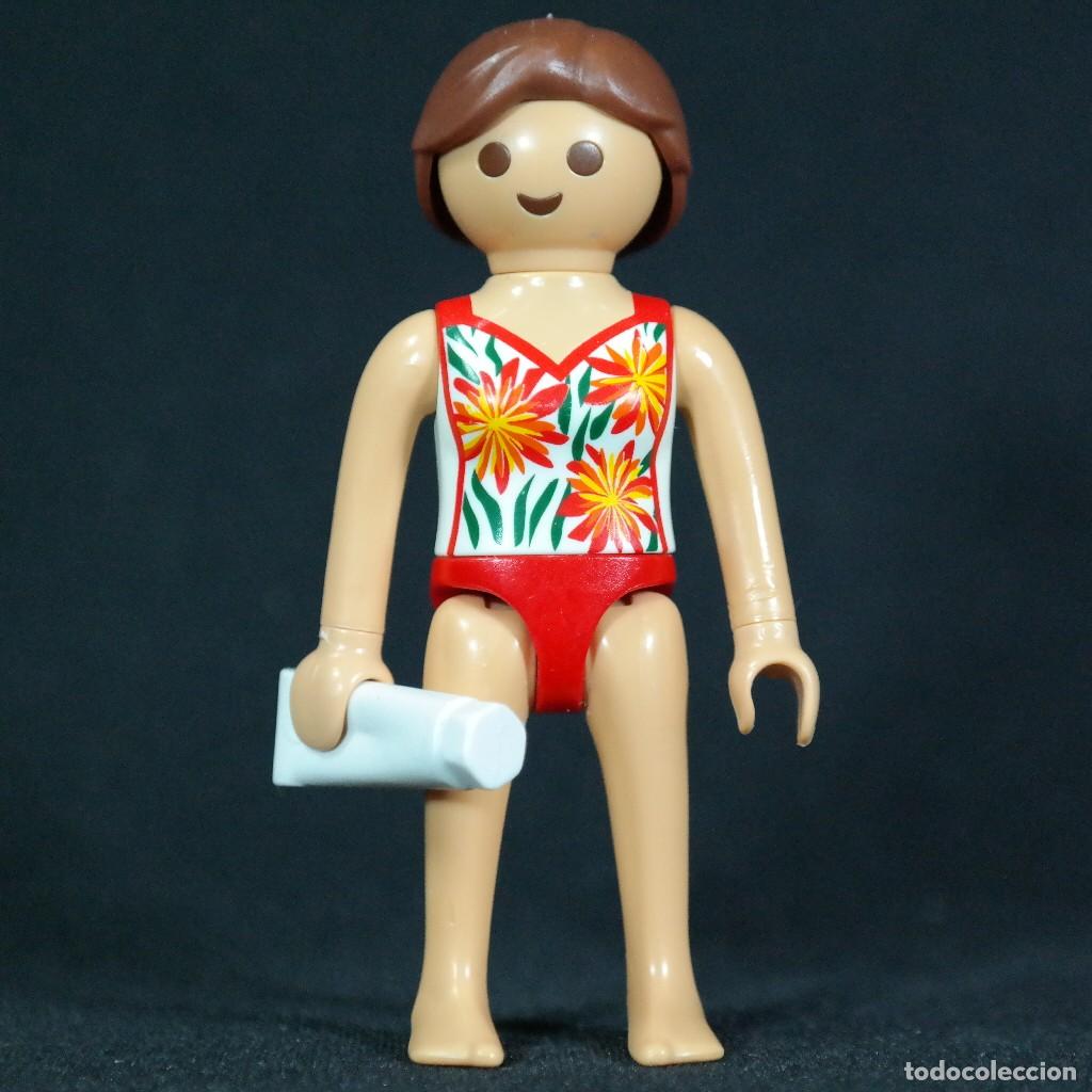 Playmobil: Playmobil mujer con crema ☼
