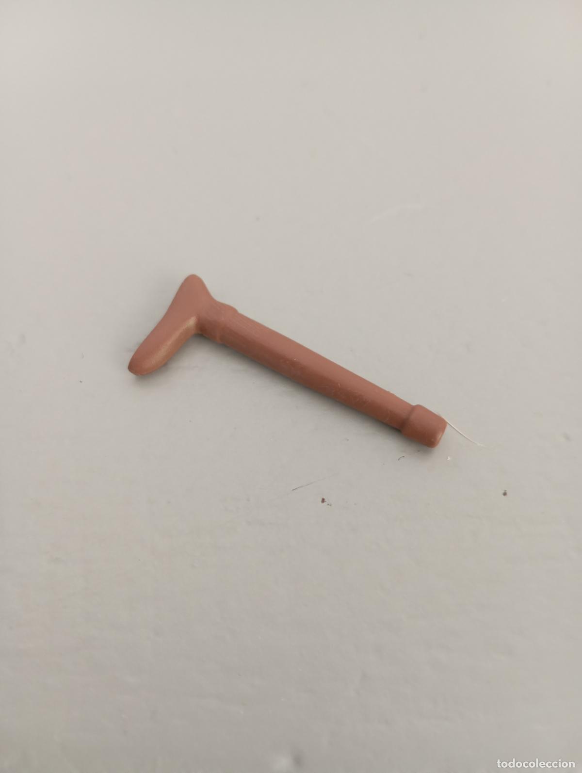 Playmobil: Playmobil accesorio bast&oacute;n marr&oacute;n