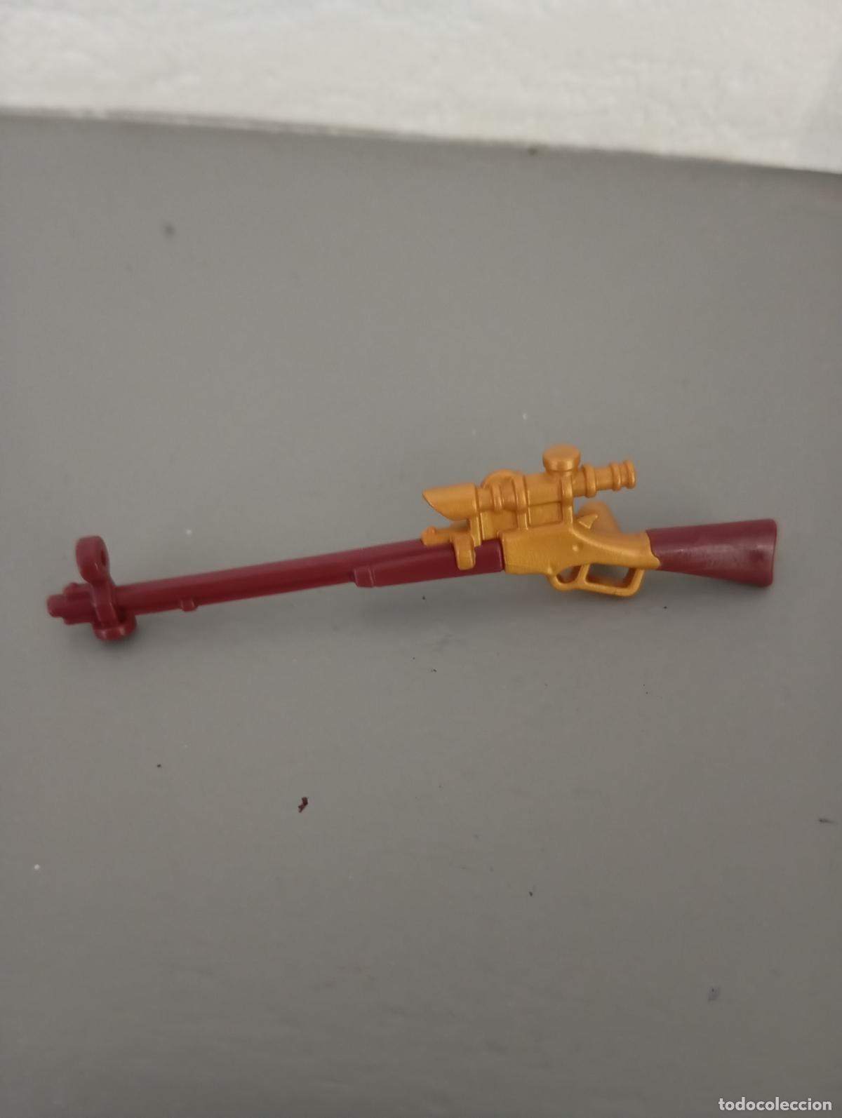 Playmobil: Playmobil arma Rifle Steampunk marron