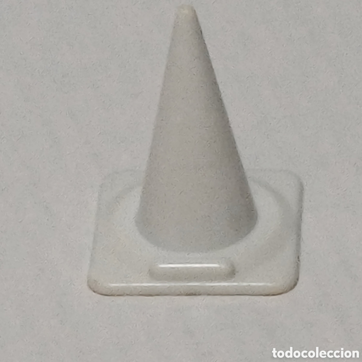 Playmobil: Pieza playmobil cono blanco se&ntilde;alizacion obra se&ntilde;al