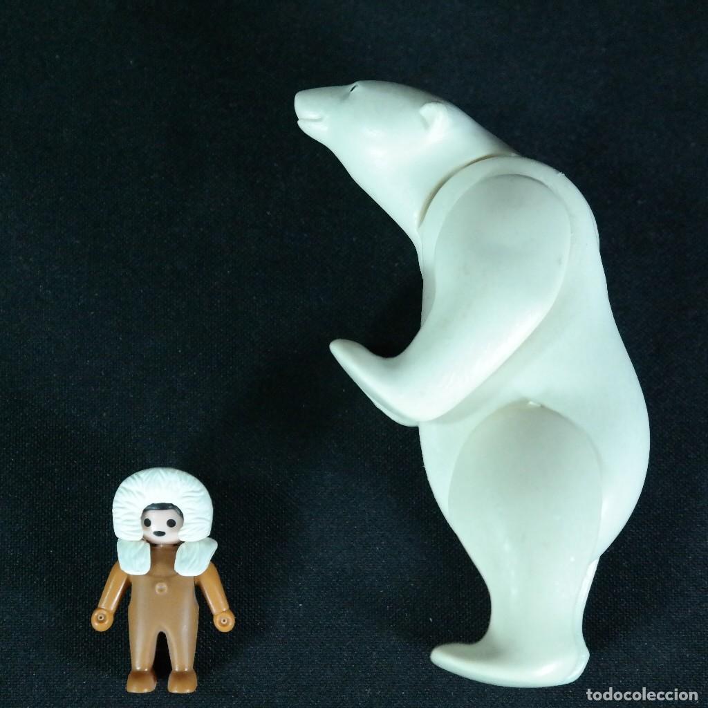 Playmobil: Playmobil oso con bebe esquimal ☼