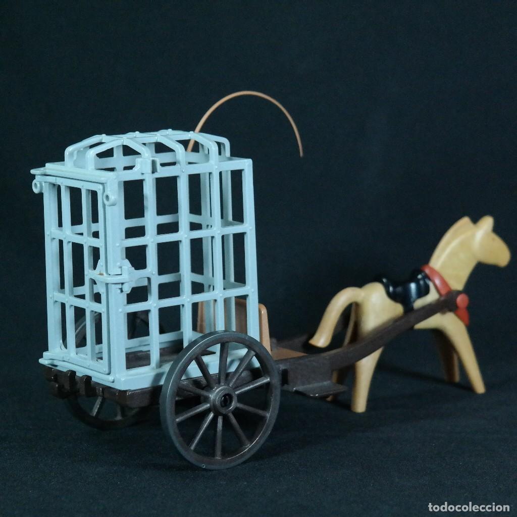 Playmobil: Playmobil carro medieval con jaula con detalle ☼