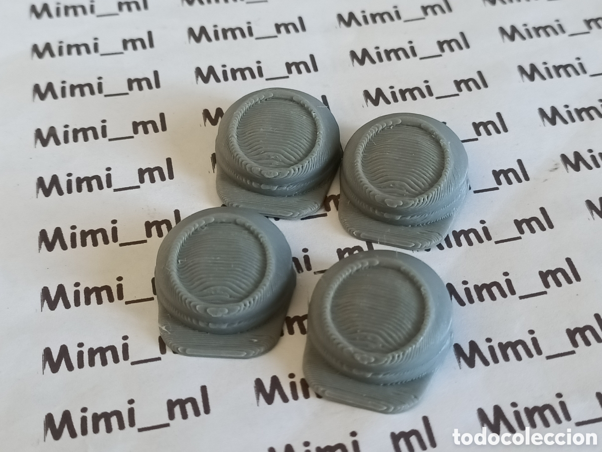 Playmobil: 4 kepis grises en 3d compatibles Playmobil western oeste soldado nordista sudista