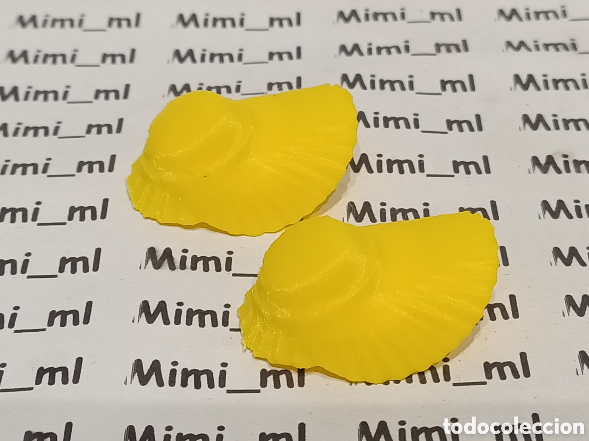 Playmobil: 3589 2 sombreros amarillos en impresora 3d compatibles Playmobil gorros mujer western oeste