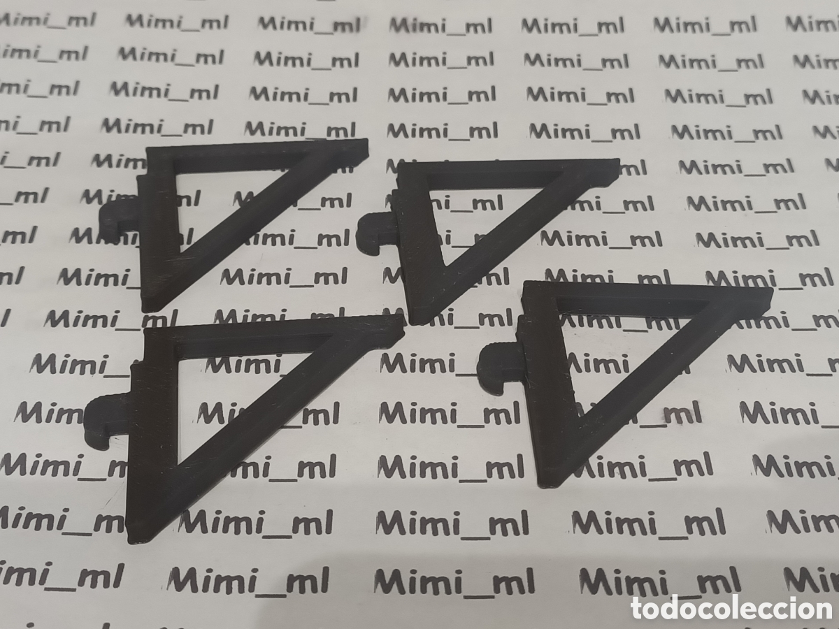 Playmobil: 3426 4 escuadras marrones compatibles Playmobil miners hotel western oeste 3d