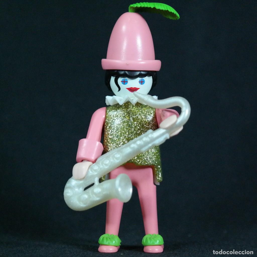 Playmobil: Playmobil payaso con saxo blanco ☼