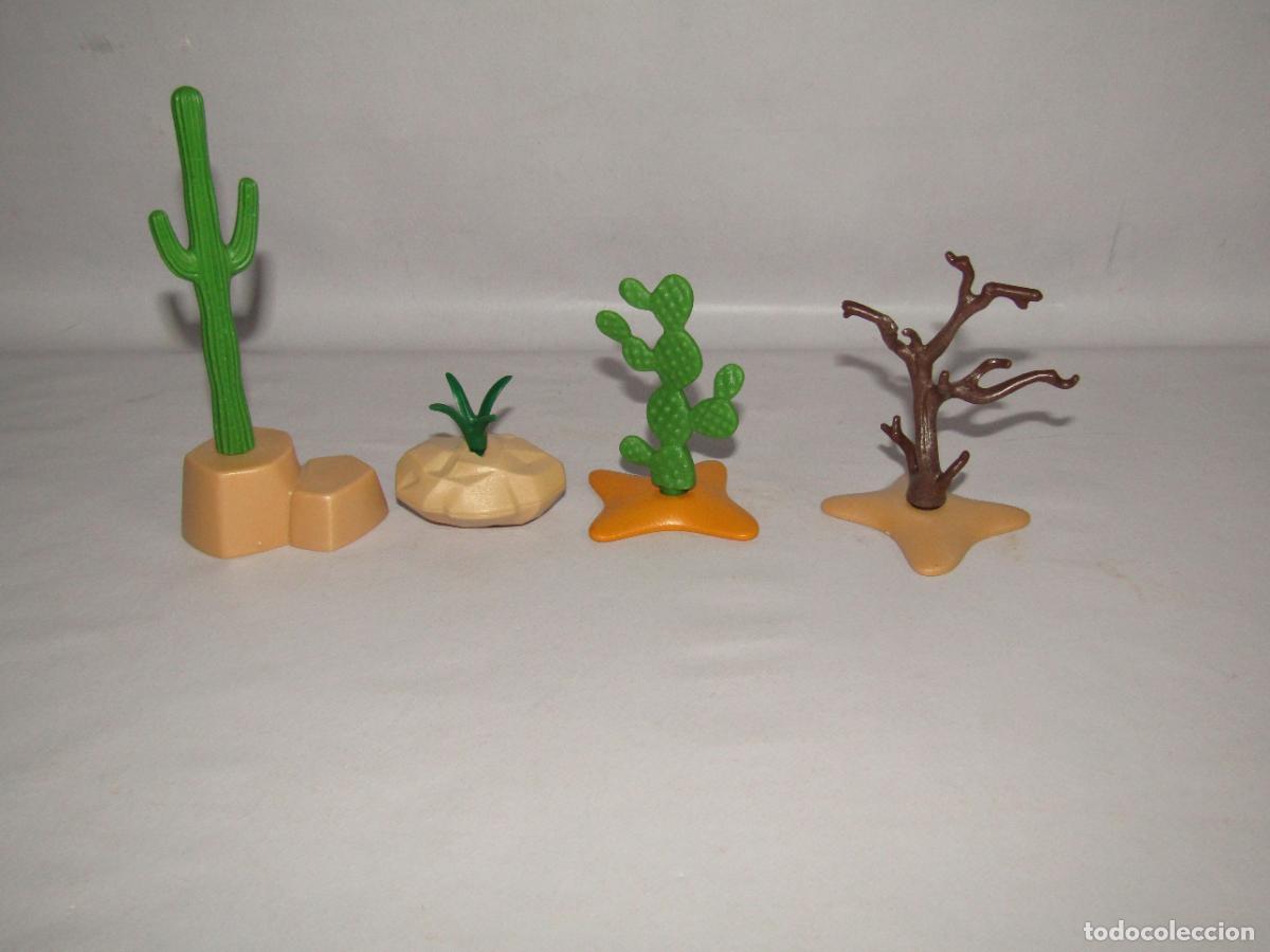 Playmobil: Lote de Cactus y Otros Accesorios de PLAYMOBIL Original