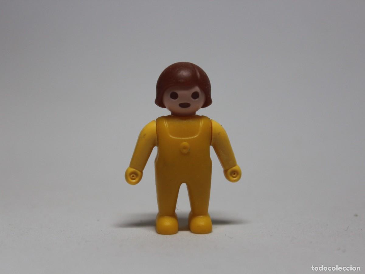 Playmobil: Ni&ntilde;o Playmobil bebe mono amarillo antiguo figura cl&aacute;sica a&ntilde;o &iquest;?