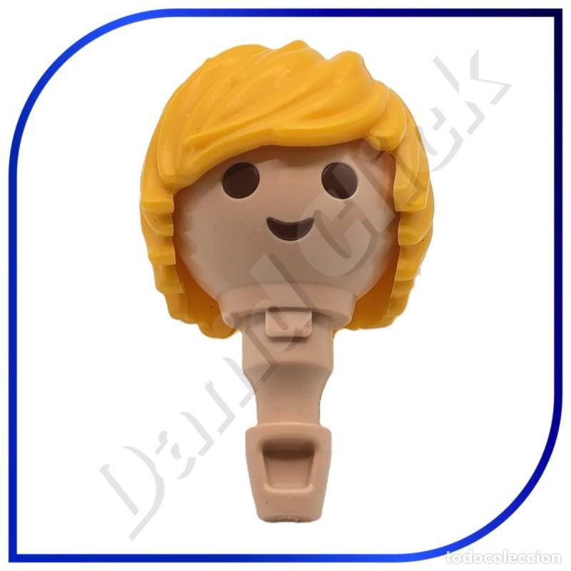 Playmobil: PLAYMOBIL CABEZA CON PELO RUBIO