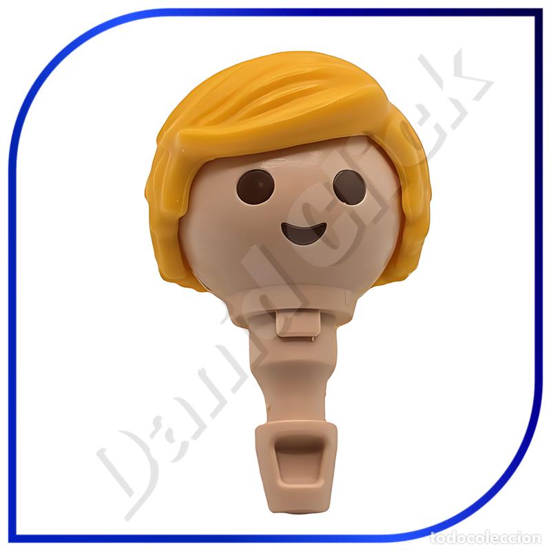 Playmobil: PLAYMOBIL CABEZA CON PELO RUBIO