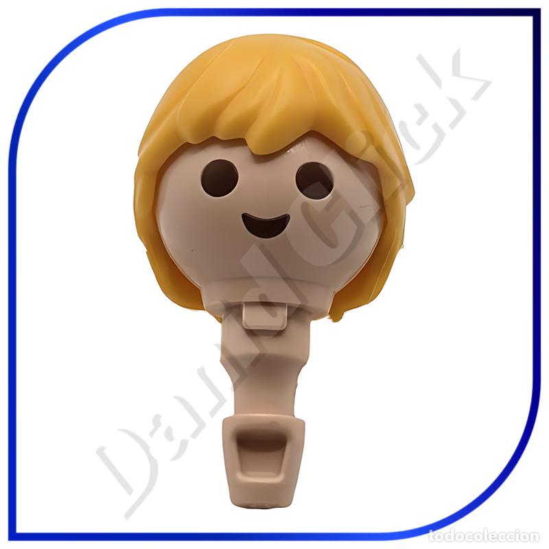 Playmobil: PLAYMOBIL CABEZA CON PELO RUBIO
