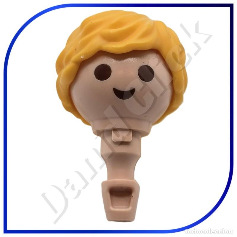 Playmobil: PLAYMOBIL CABEZA CON PELO RUBIO