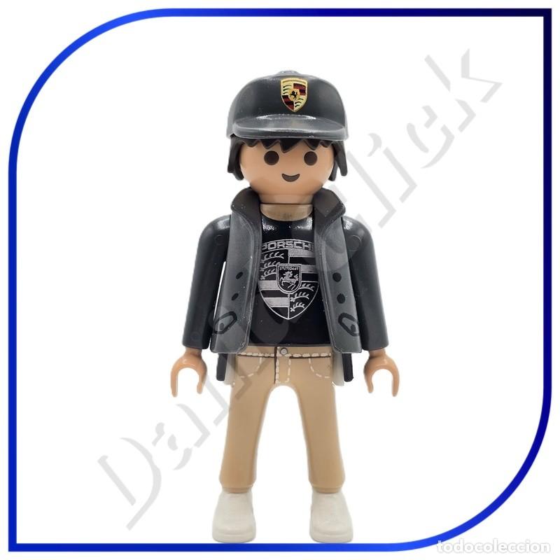 Playmobil: PLAYMOBIL FIGURA HOMBRE PORSCHE GORRA