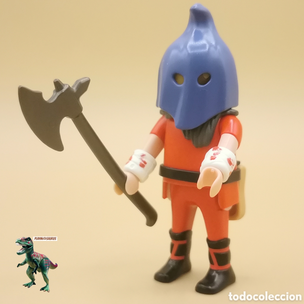 Playmobil: Playmobil figura verdugo medieval con capucha ejecucion cadalso simil 3899 4524 encapuchado ejecutor