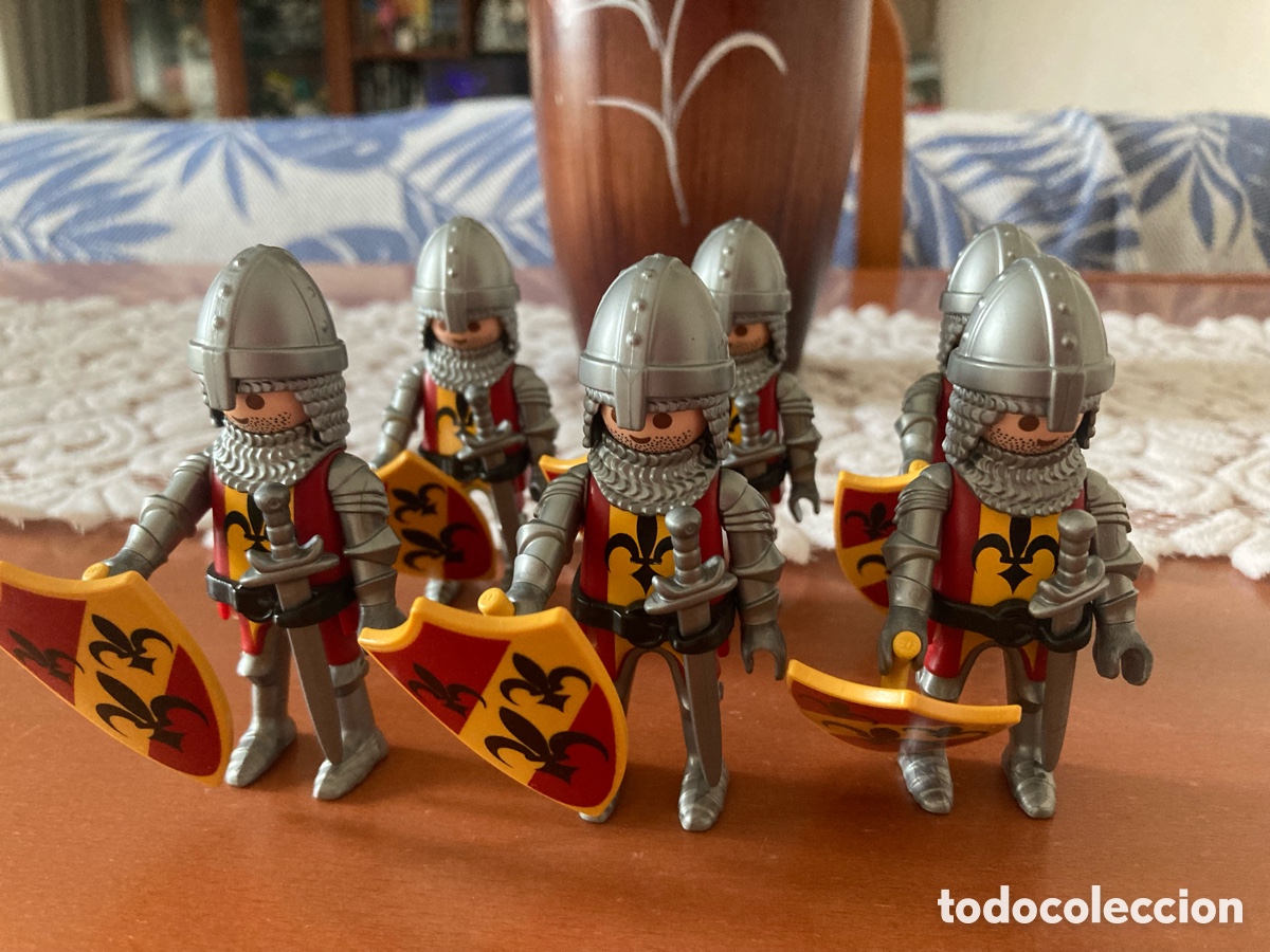 Playmobil: Playmobil Medieval Soldados de la Flor de Lis