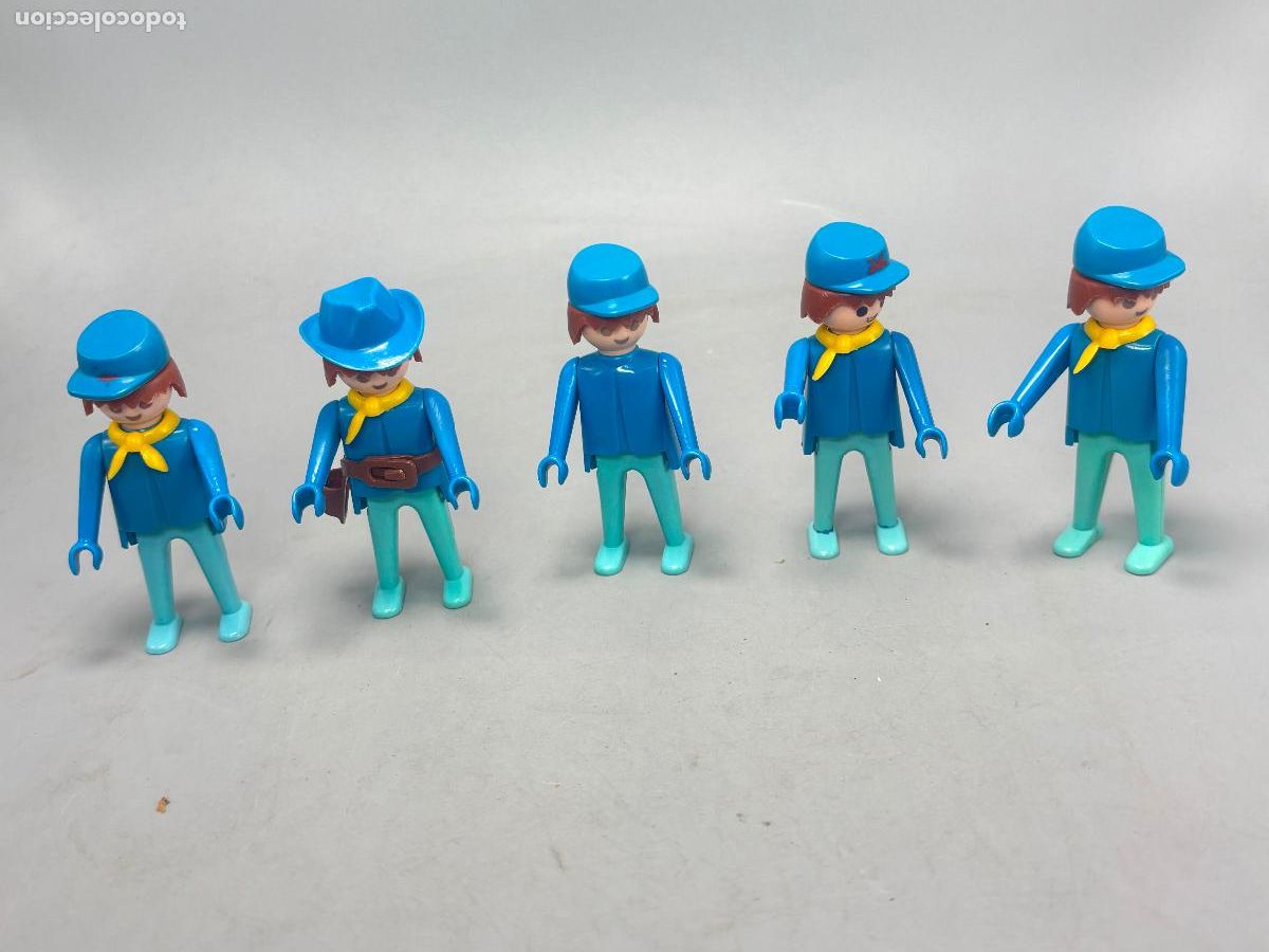 Playmobil: Playmobil lote figura soldado fuerte oeste primera &eacute;poca