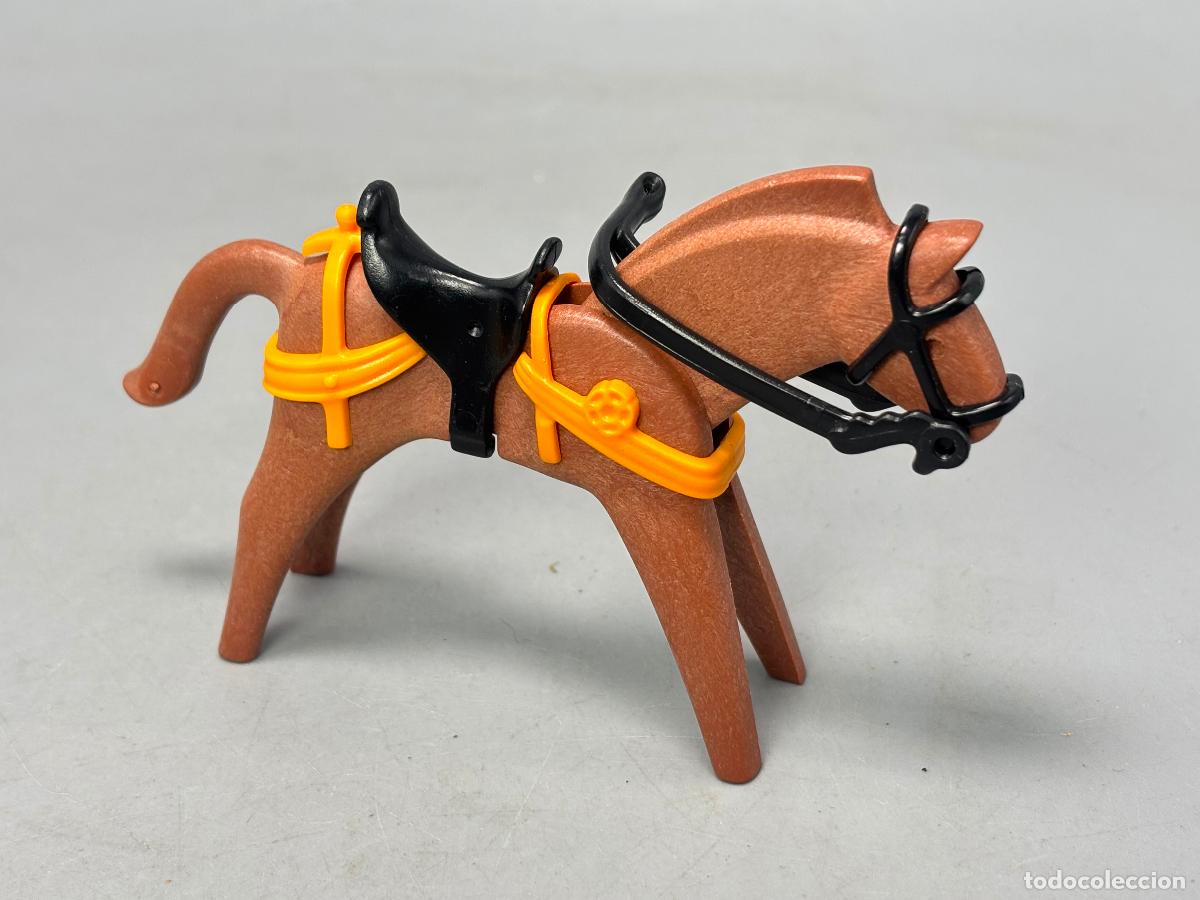 Playmobil: Playmobil caballo con silla adorno y rienda medieval