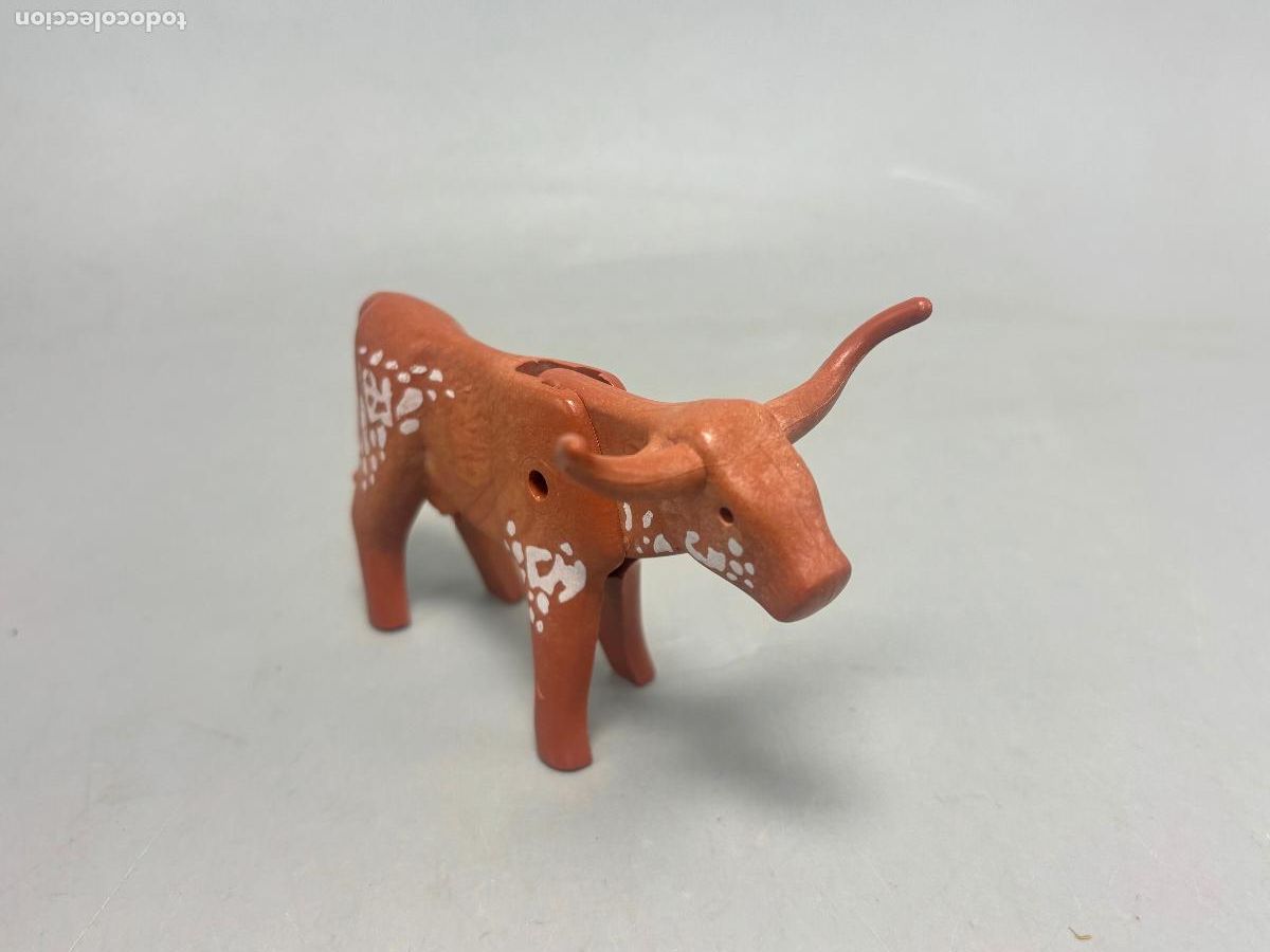 Playmobil: PLAYMOBIL 3749 3801 VACA toro LONGHORN RANCHO