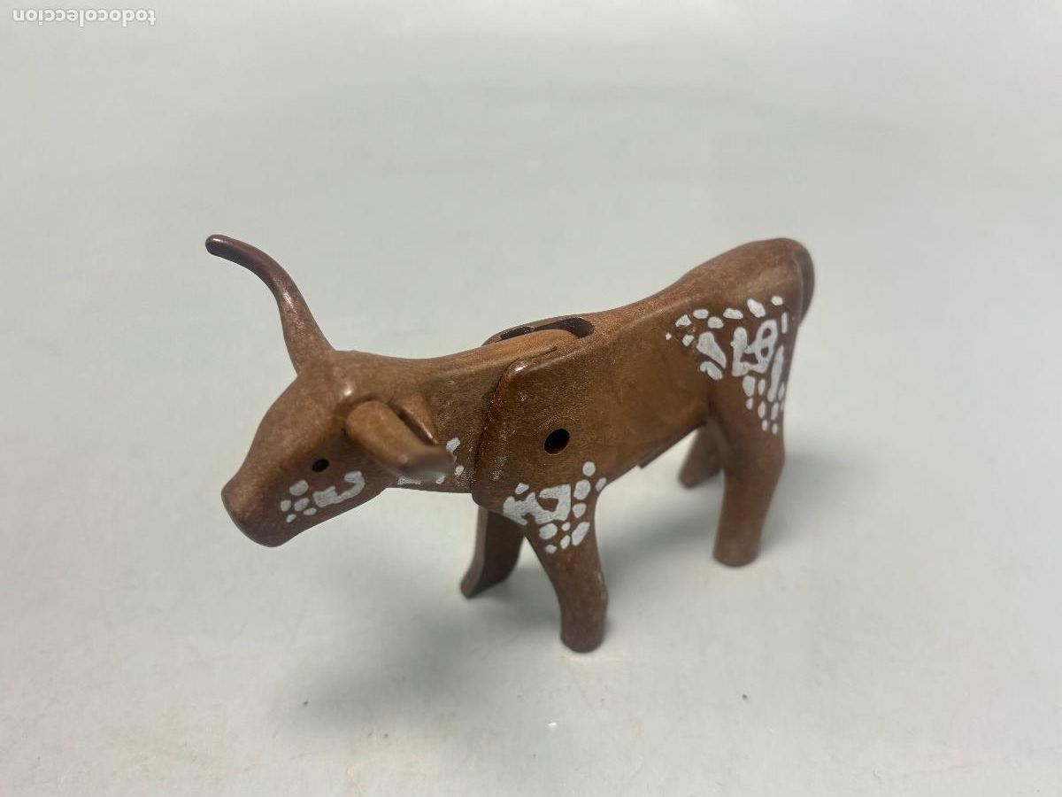 Playmobil: PLAYMOBIL 3749 3801 VACA toro LONGHORN RANCHO