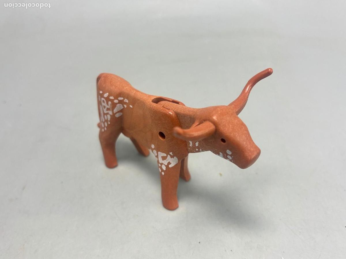 Playmobil: PLAYMOBIL 3749 3801 VACA toro LONGHORN RANCHO