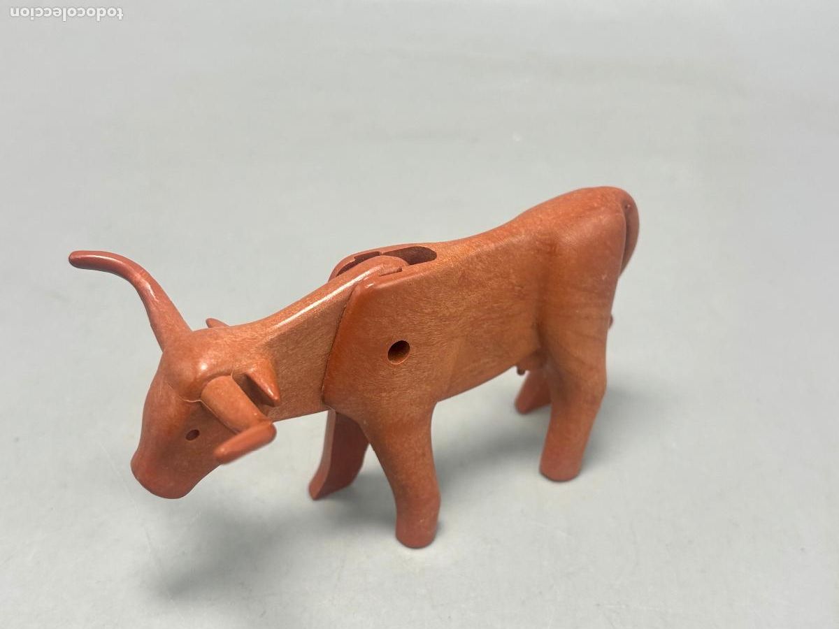 Playmobil: PLAYMOBIL 3749 3801 VACA toro LONGHORN RANCHO