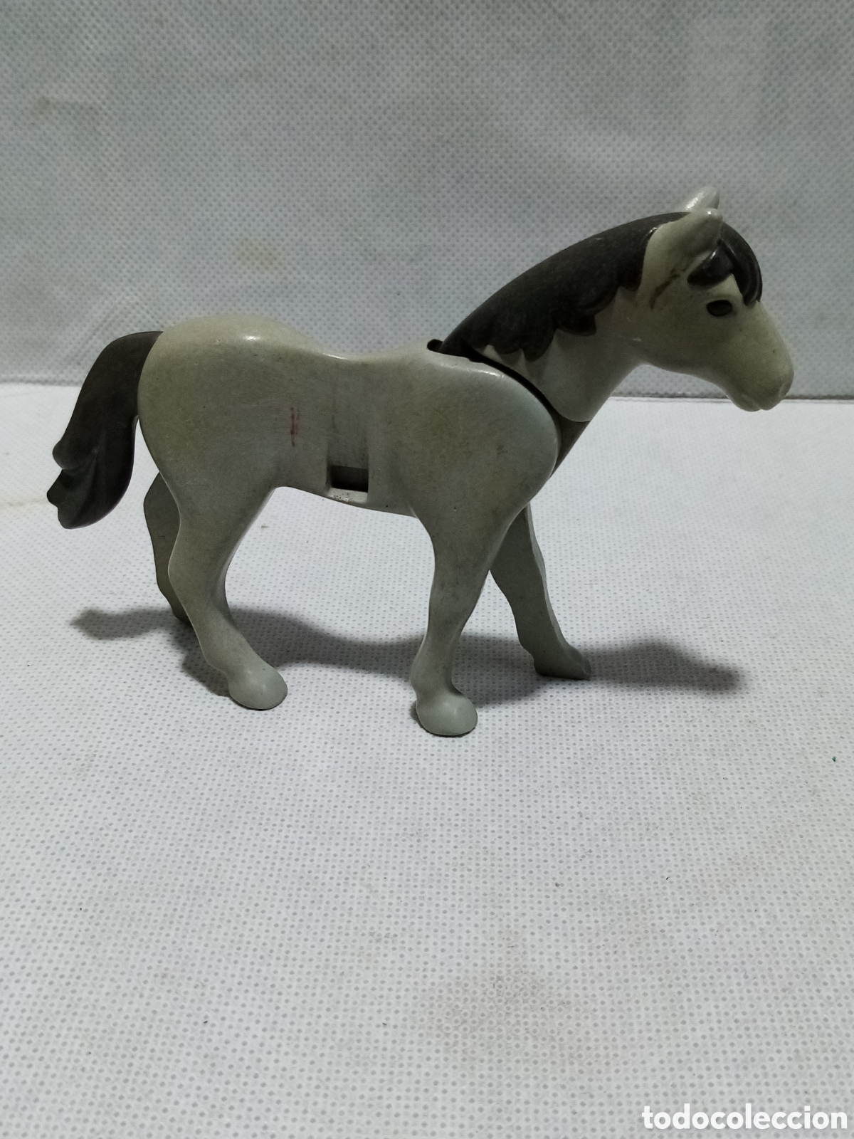 Playmobil: Playmobil caballo sucio desgastado