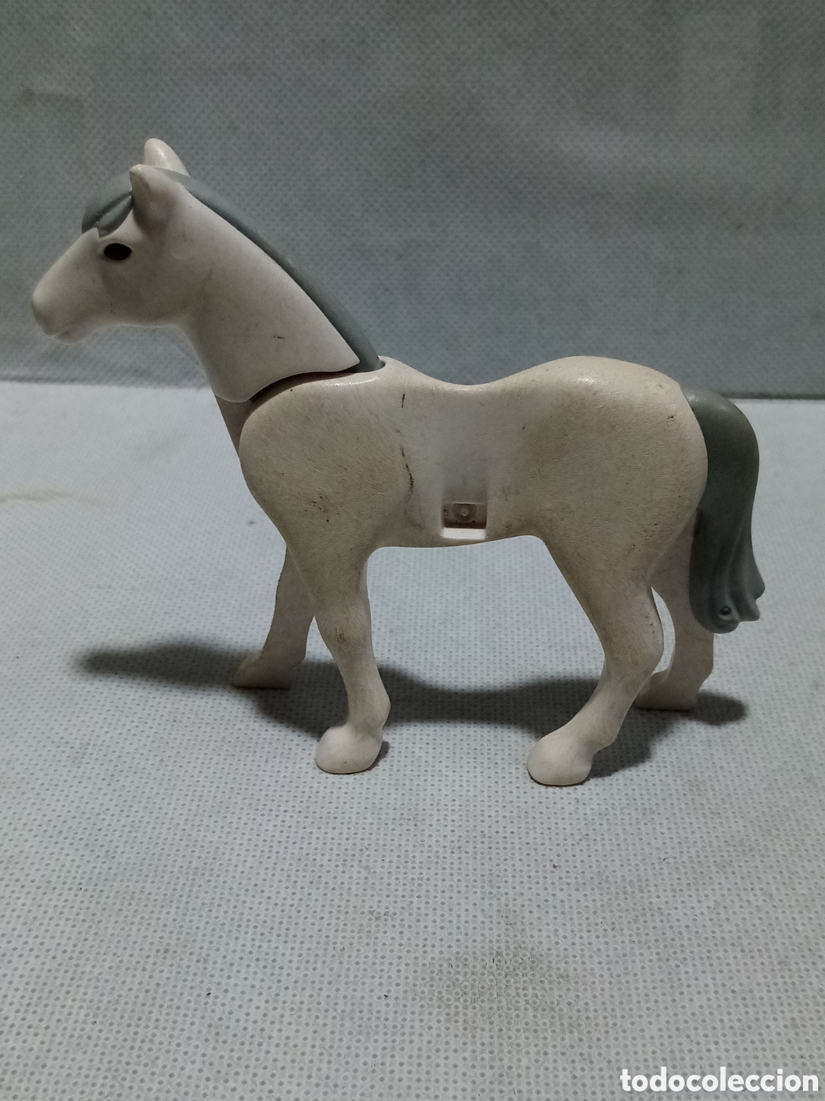 Playmobil: Playmobil caballo sucio desgastado