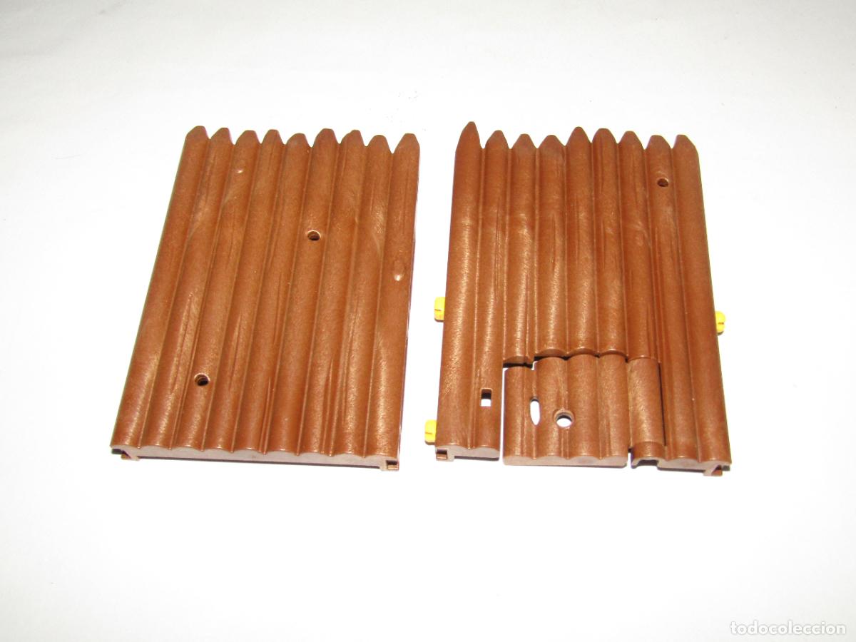 Playmobil: Tramos de 9 Troncos Empalizada del Fuerte Ref. 6427 - 5245 Serie Western de PLAYMOBIL
