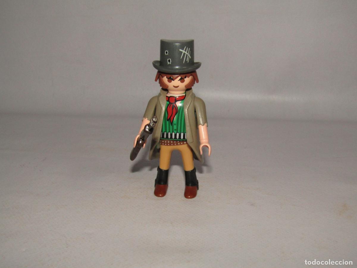 Playmobil: Figuras Oeste Americano COWBOY VAQUERO FORAJIDO Serie Western de PLAYMOBIL