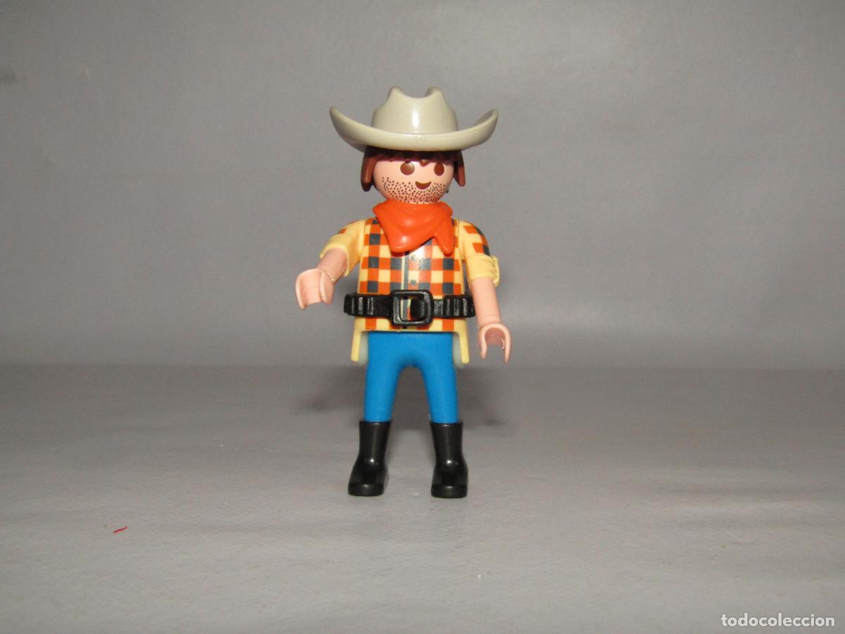 Playmobil: Figuras Oeste Americano COWBOY VAQUERO FORAJIDO con Viol&iacute;n Serie Western de PLAYMOBIL