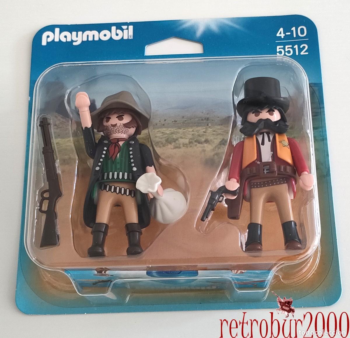 Playmobil: Playmobil 5512 Duo Pack sheriff y bandido (Oeste, Western)