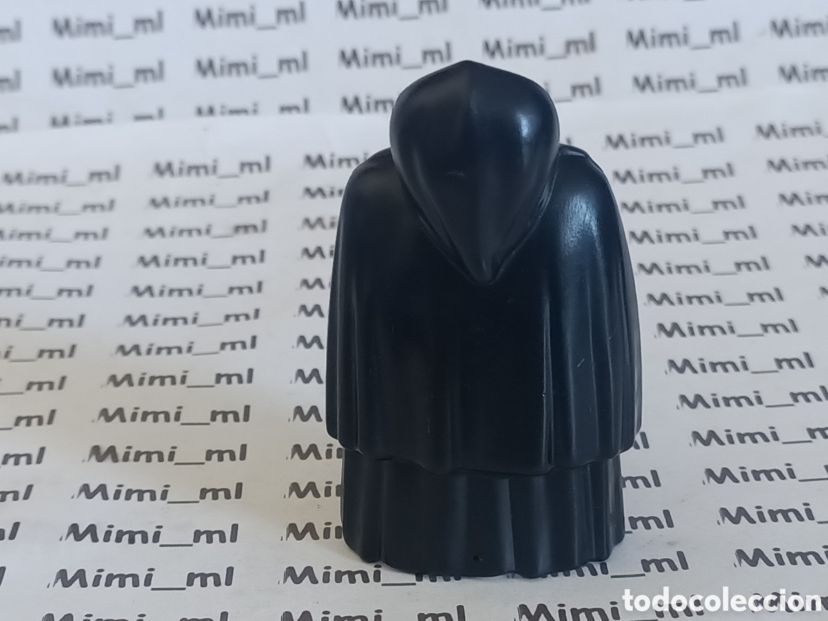 Playmobil: Playmobil capa negra con capucha monje medieval cura