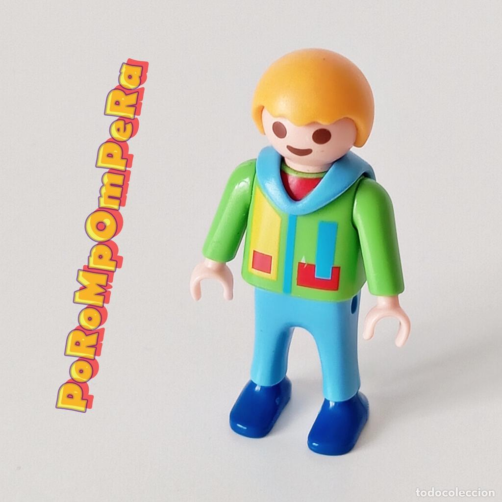 Playmobil: PLAYMOBIL FIGURA NI&Ntilde;O SIMILAR 3634? INFANTIL CUSTOM/COMPLETAR FB
