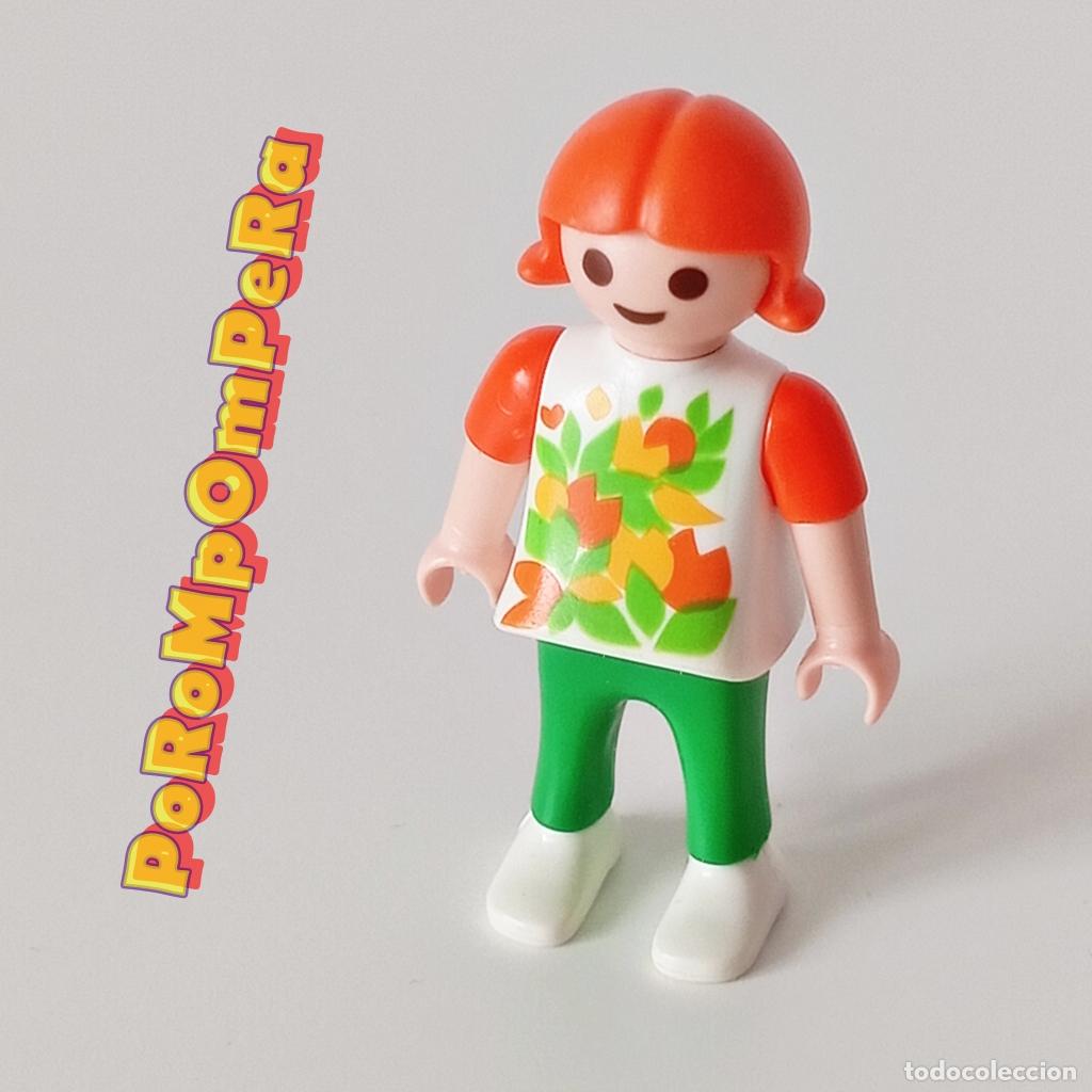 Playmobil: PLAYMOBIL FIGURA NI&Ntilde;A PELIRROJA 4344 CUSTOM/COMPLETAR INFANTIL FB