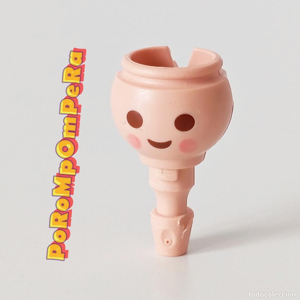 Playmobil: PLAYMOBIL CABEZA MEJILLA SONROSADA HUECO TRASERO CUSTOM/COMPLETAR N1