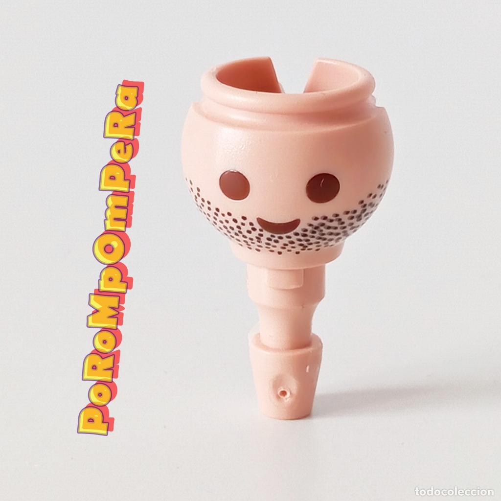 Playmobil: PLAYMOBIL CABEZA BARBA SIN AFEITAR CUSTOM/COMPLETAR N1